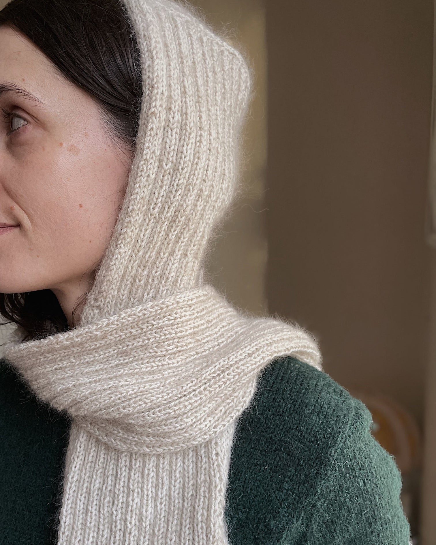 Balaclava Scarf english Oda Knitwear